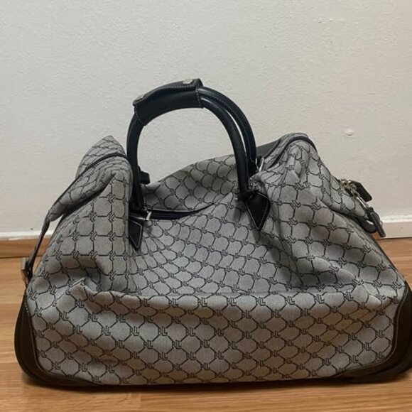 Ralph Lauren Handbags - ❌SOLD❌ Ralph Lauren Carry-on rolling duffle bag suitcase